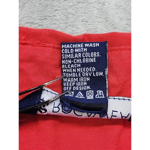 Vintage Y2K Rocawear Short Sleeve Button Up Shirt Size M Red Patriotic Flag USA - Picture 8 of 11